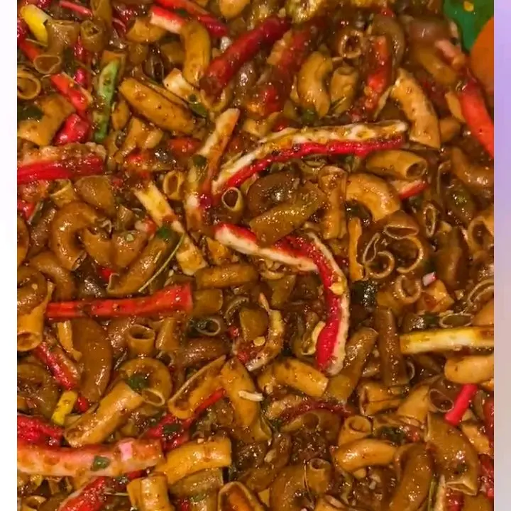 Seblak Kering MAKARONI SPIRAL Pedas Daun Jeruk / Original Daun Jeruk 1