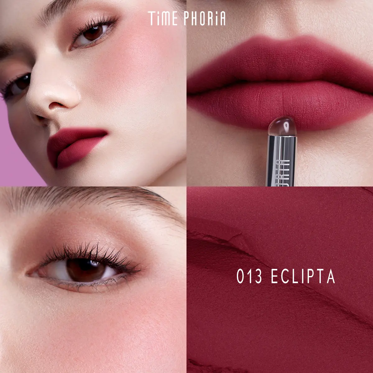 Lebaran Shade Lipstick Promo Terbatas-013 Eclipta