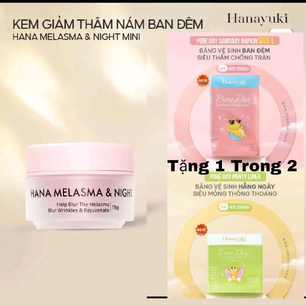 Kem Giảm Thâm Nám  Hanayuki