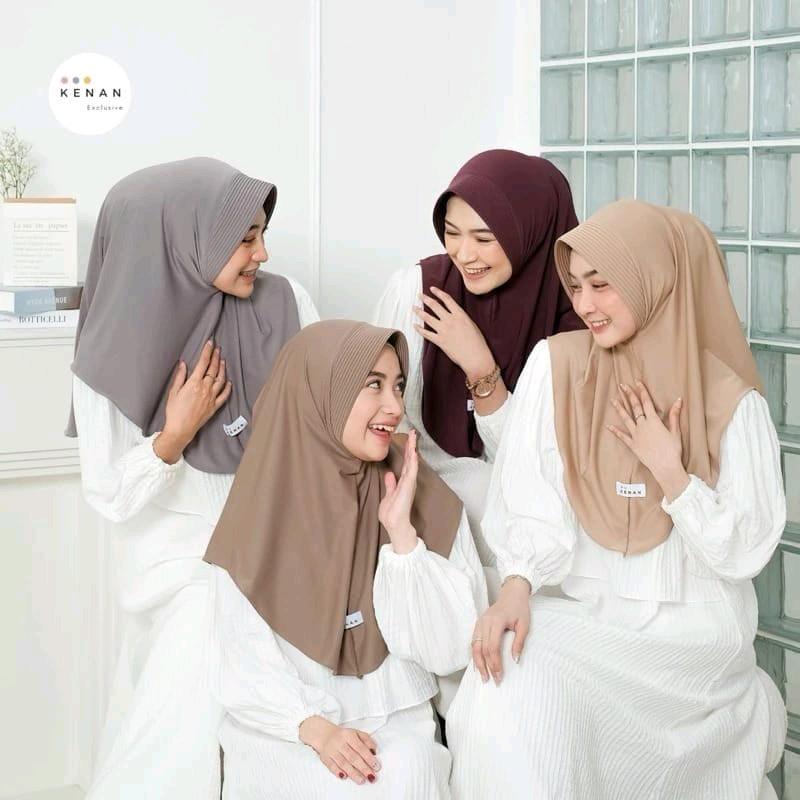 Kenan Hijab Instan Dzevada Size M / Instan Hijab Matt Jersey 2