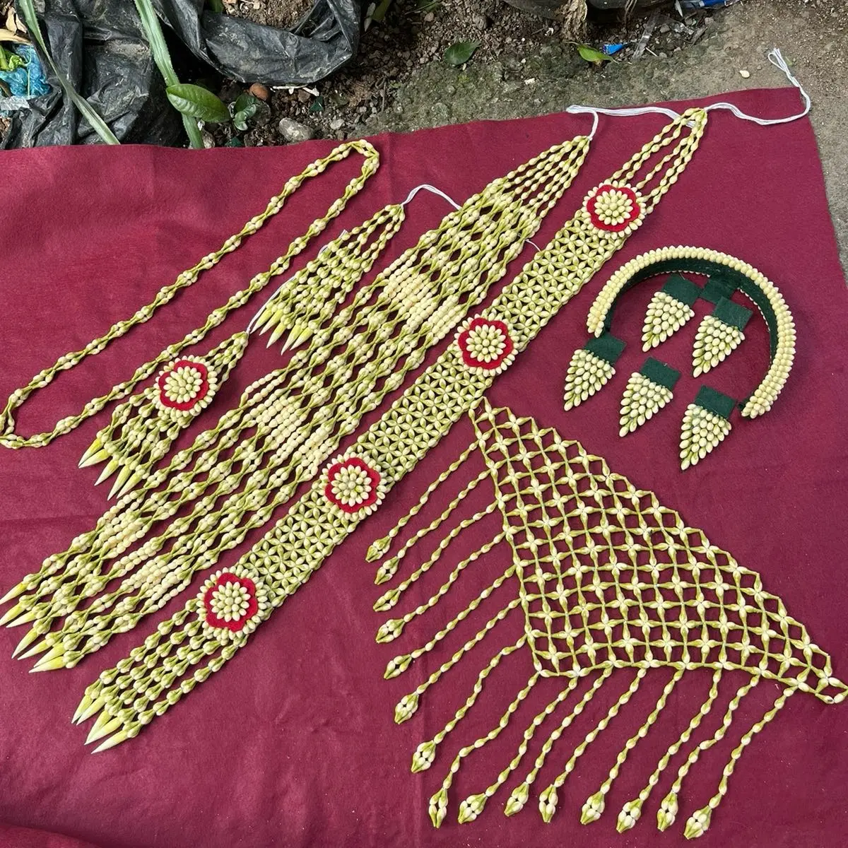 melati imitasi set Jawa,Sunda,Palembang