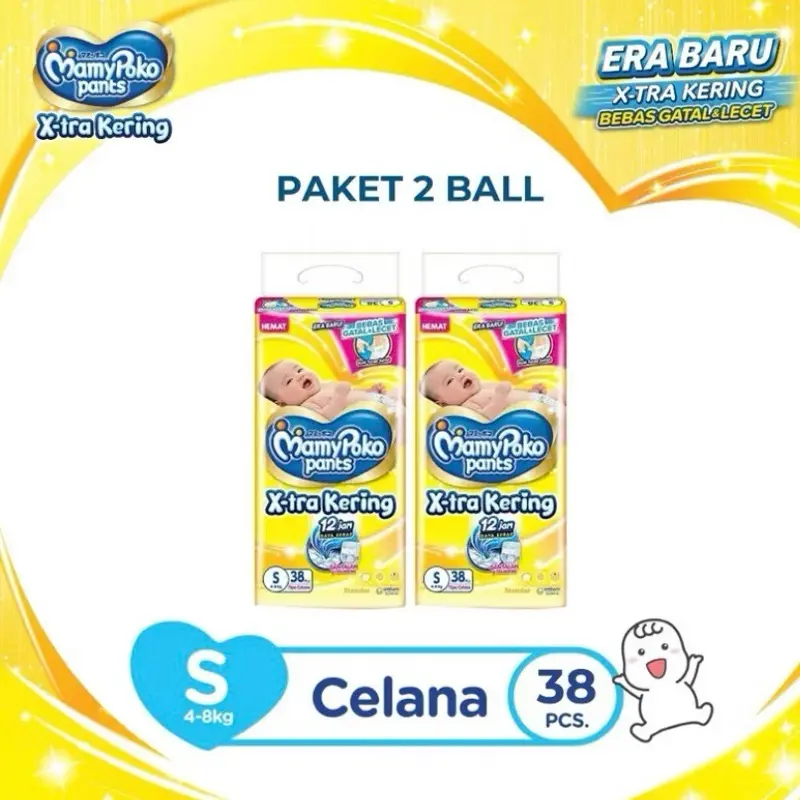 PROMO!!! ( popok bayi MAMY POKO 2ball dan 1ball) size lengkap pengiriman dari KEDIRI JATIM Newborn