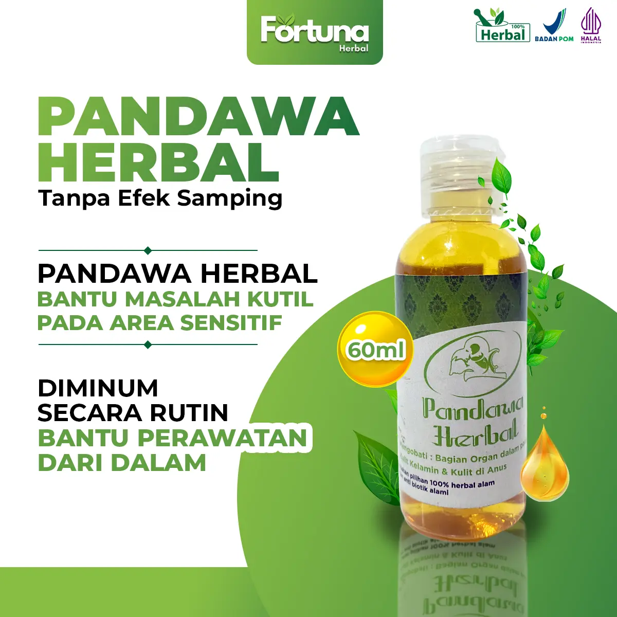 PANDAWA HERBAL - Bantu Masalah Kutil Pada Area Sensitif - Obat Kutil Terbaik