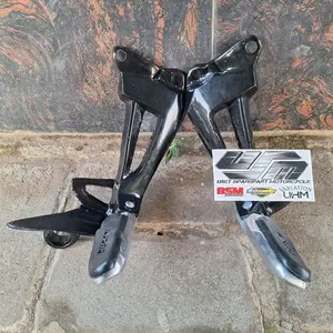DUDUKAN POSTEP VEGA R NEW POWER + STEP DUCATI PIJAKAN KAKI BELAKANG (SATU SET) Motorcycle