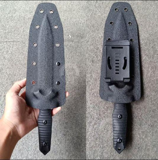 Product Introduction of PISAU TACTICAL KYDEX WR 09/PISAU CAMPING/PISAU OUTDOOR ||A17 8