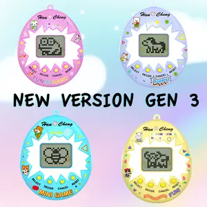TAMAGOCI Virtual Pet Hewan 197 in 1 Mainan Lucu Electronic Pet Anak Tamagohci Virtual Pets Device Game Jadul (Bukan 168 in 1)