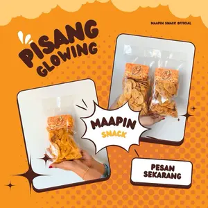 Order 1 dapat 1 pisang gl0wing by maapin snack
