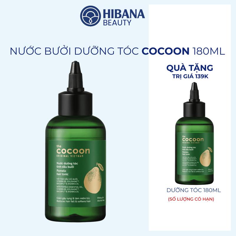 MUA 1 TẶNG 1 Xịt Bưởi Dưỡng Tóc Tinh Dầu Bưởi Cocoon giảm rụng tóc kích thích mọc tóc 140ml