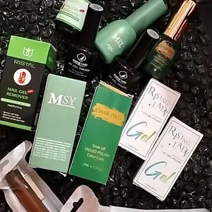 RISYAL Gel Penghilang Cat Kuku 1-3 Menit / Gel Kuku Magic Remover Penghapus Kutek Gel for Nail Art 15ml