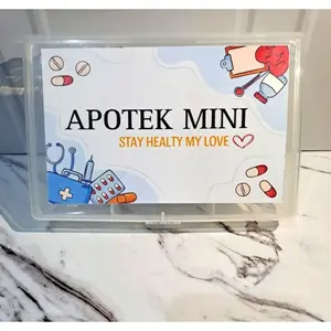 Kotak Apotek Mini/ Kotak Emergency/ Kotak Penyimpanan Obat