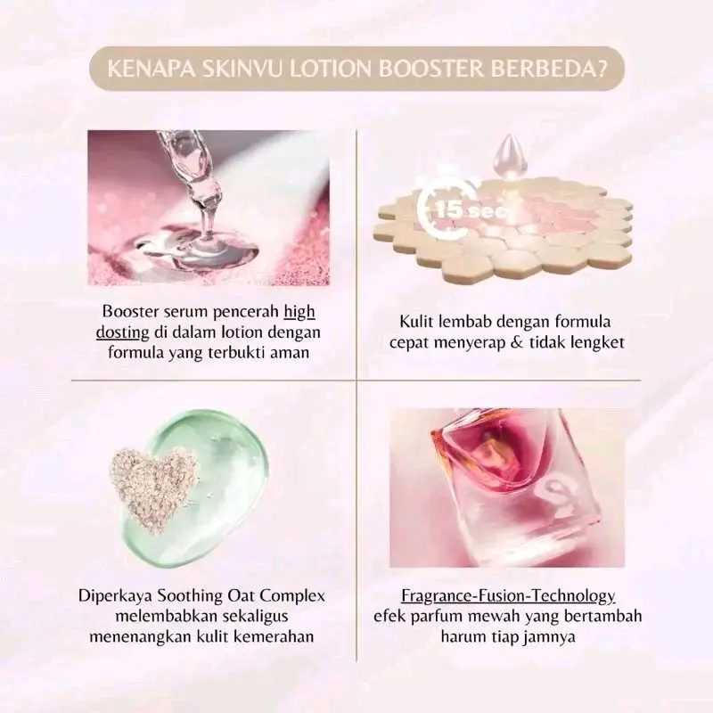 Skinvu Paket 2 In 1 Lotion & Scrub Original Korea 5