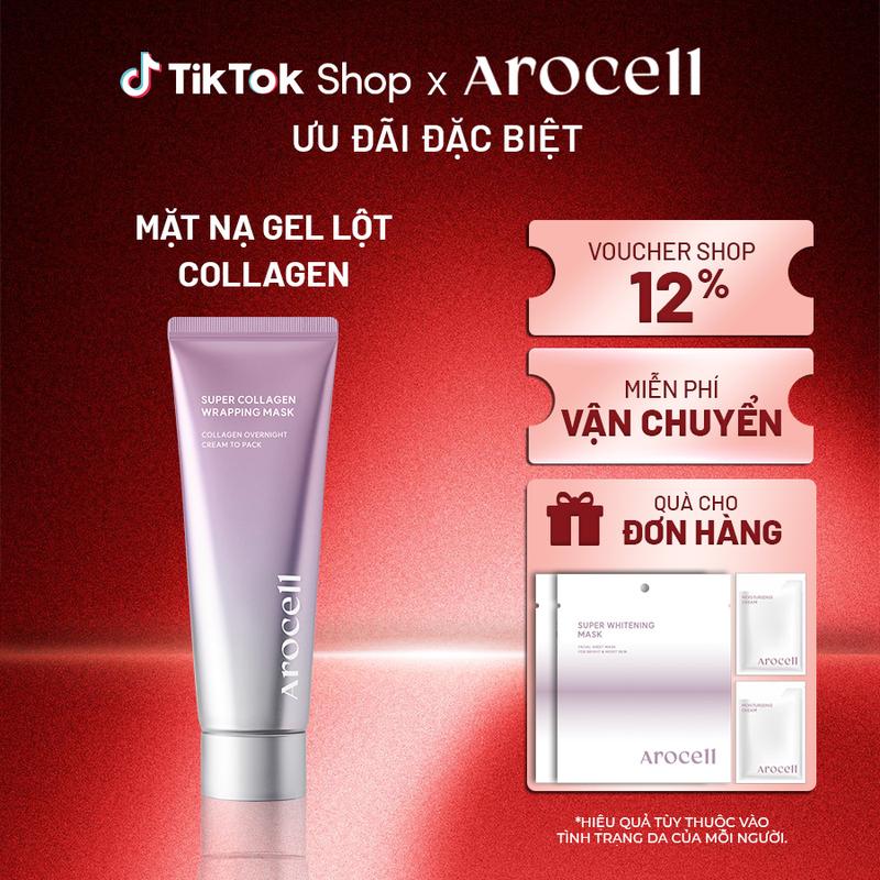  AROCELL  Mặt Nạ Lột Collagen SUPER COLLAGEN WRAPPING MASK 