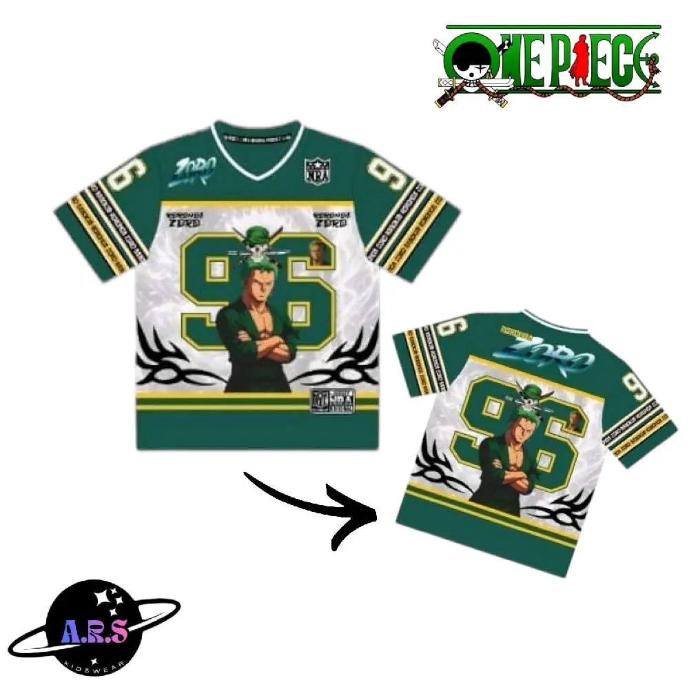 setelan Jersey viral / setelan onepiece / setelan Roblox anak usia 1-10th setelan Jersey viral / setelan onepiece / setelan Roblox anak usia 1-10th