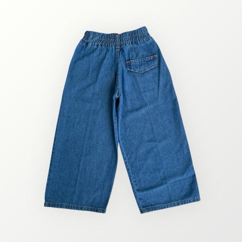 Hokkid’s wear - Celana kulot jeans anak perempuan Fashion 3