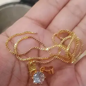 Kalung Motif ItaLI liontin Mata Satu Free Anting Gifsi Berlapis mas Muda Ada Surat Dari Toko Tidak Lunturr
