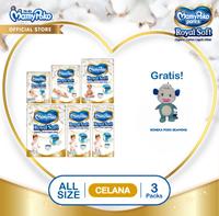 Gambar [Free] Boneka Poko Seamons - 3 Ball MamyPoko Pants Royal Soft Organic - All Size - Boys - Popok Celana Triple Pack - 3 Pack - L 28 Boys + Poko Seamons dari MamyPoko Indonesia Kota Madiun 1 Tokopedia