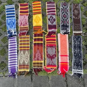 Selendang Kain tenun blanket paplendoan Bali ukuran kecil