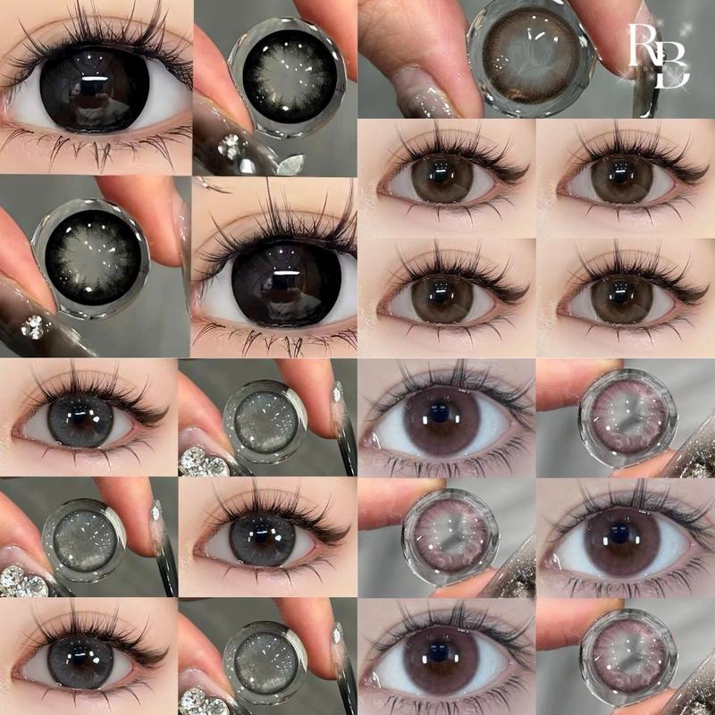 R&B 1 CẶP Tổng Hợp Các Mẫu Lens 0 Độ Hot Tặng Kèm Khay Dụng Cụ Đeo Kính Áp Tròng Độ Ẩm 38-48% HSD 6 Tháng Bảo Hành 7 Ngày