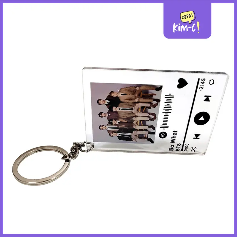 KimC - Gantungan Kunci BTS Keyring Album New All Member 0