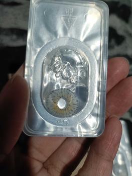 Product Review of Mysticeyes Softlens - Himalaya Brown Russian Brown Olivia Sugar Normal Contact lens Soflen Lensa from c**1 1