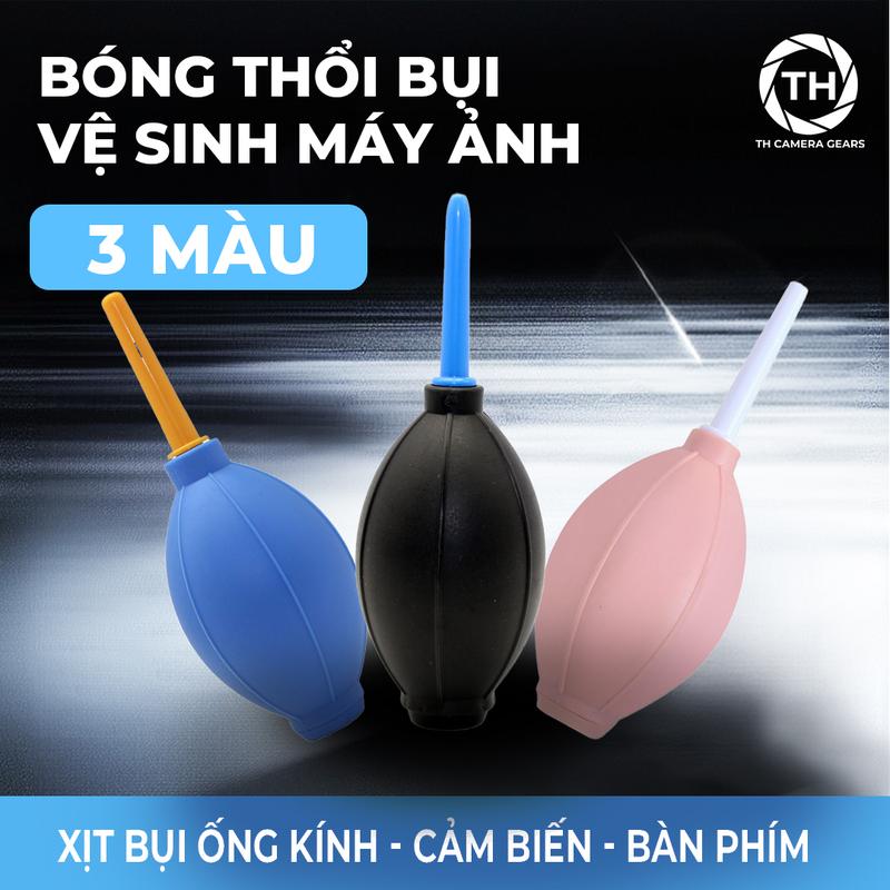 Bóng Thổi Bụi Vệ Sinh Máy Ảnh Bản Pro TH Cam Gears - Cao Su Dẻo Size To, Lực Thổi Siêu Mạnh Cho Lens Cảm Biến