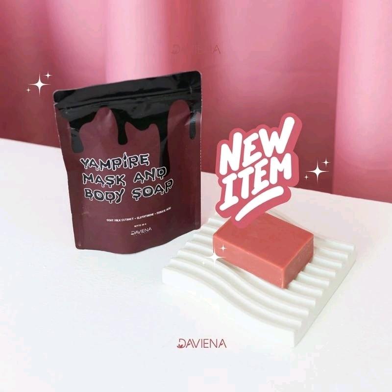 [ READY ] VAMPIRE MASK AND BODY SOAP | DAVIENA SKINCARE Mencerahkan Tubuh Perawatan 2