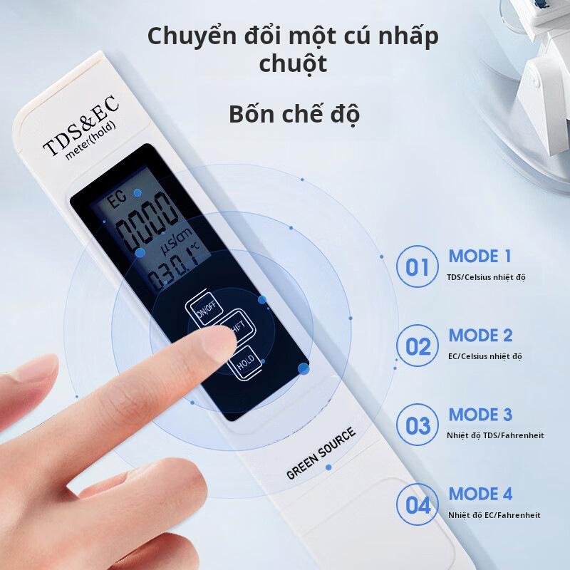 Bút kiểm tra chất lượng nước, nước gia dụng, ba trong một, độ dẫn nhiệt độ TDS, để uống nước 1