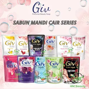 GIV Sabun Mandi Cair 60ml / Sabun Cair / Body Wash / Wangi / Harum Berry Ungu