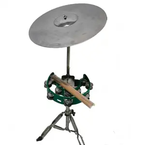 Stand Simbal Marawis 1 Set + Tamborin Bonus Stik Qosidah Hadroh (BEST SELLER)