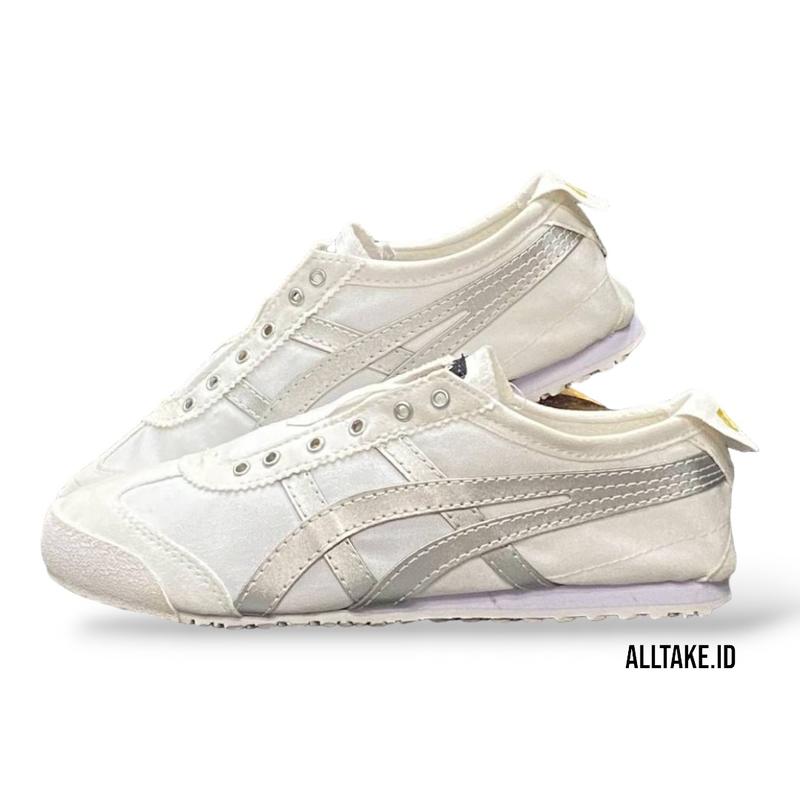 Sepatu Slip On Wanita Peach White Bisa COD - Terlaris Nyaman Dipakai Simple Shoes Casual 5