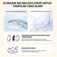 Gambar [Fuji Favorite] Lilmoon Softlens Honey Amber – Softlens Minus 0 s/d -8.50, Warna Natural Desain Jepang - Normal (0.00 dari Lilmoon Official Kota Administrasi Jakarta Selatan 5 Tokopedia