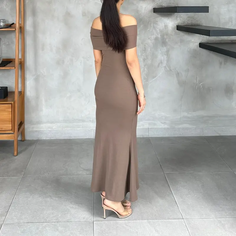 ￼JOLIE | JULIE DRESS | DRESS WANITA | LONG DRESS | SABRINA DRESS | MERMAID DRESS 2