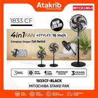 Gambar MITOCHIBA STAND FAN 1833CF-BLACK Kipas Angin 4 in 1 Aero Series 16 Inch dari Atakrib Elektronik Yogyakarta Kab. Sleman 1 Tokopedia
