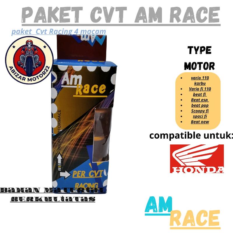 PAKET PER CVT RACING KIRIAN UPGRADE KAMPAS GANDA OTOMATIS VARIO 110 KARBU VARIO TECHNO BEAT FI ESP POP STEERT SCOOPY FI SCAAPY FI ROLER ROLLER RULER RULLER RACING 9 GRAM KIRIAN PAKETAN 1500 RPM Motor Motorcycle Motor Motorcycle 5