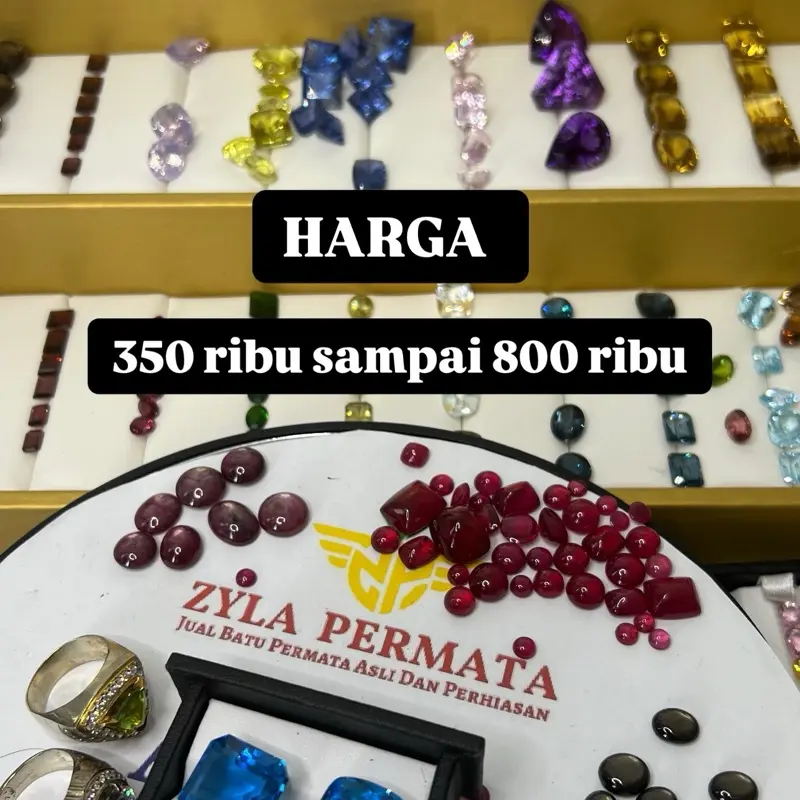 Harga kusus live ( 350-800 rb ) Batu permata asli , batu mulia ruby