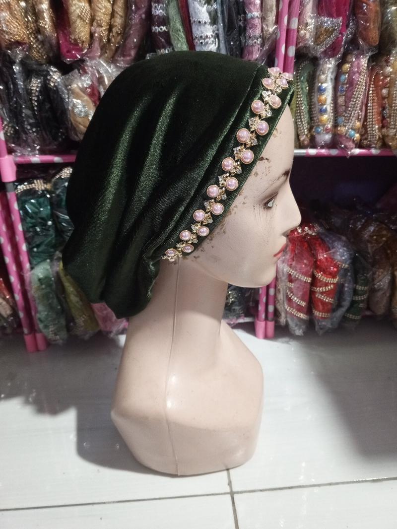 Product Introduction of songko haji permat/songkohaji/ciputhaji/penutup kepala wanita 3