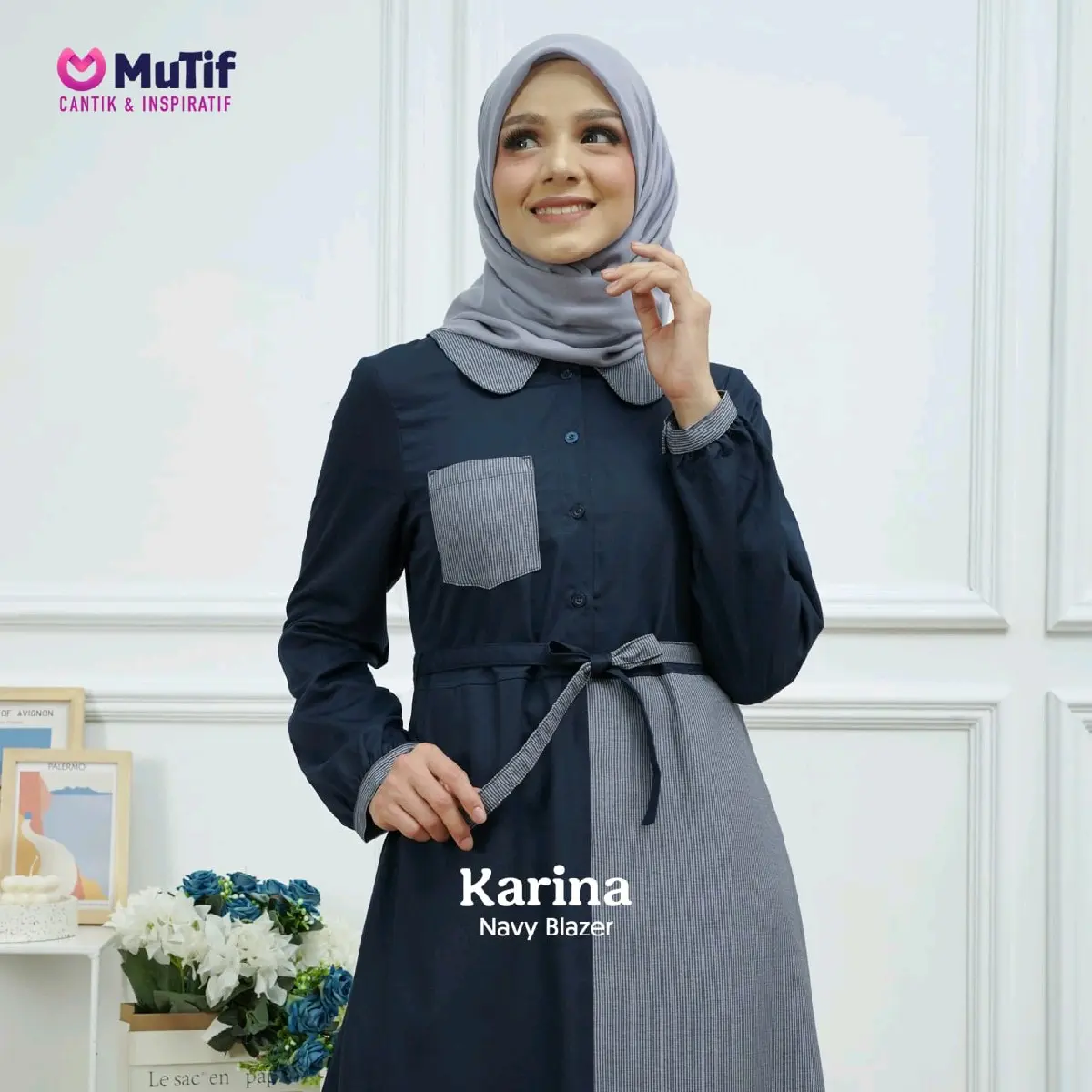 GAMIS MUTIF KARINA PROMO 30% TERBARU REGULER