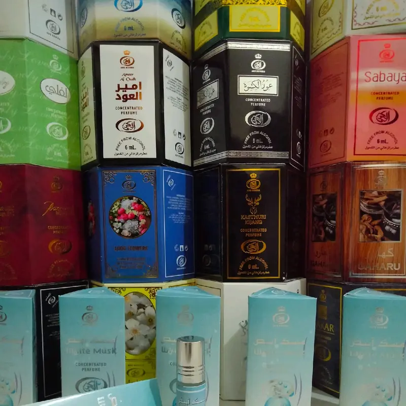 (COD) 1 Box Bisa Campur Isi 6 Botol Parfum Roll On 6ml Non Alkohol Minyak Wangi Oles Uniseks Perfume Wanita 7