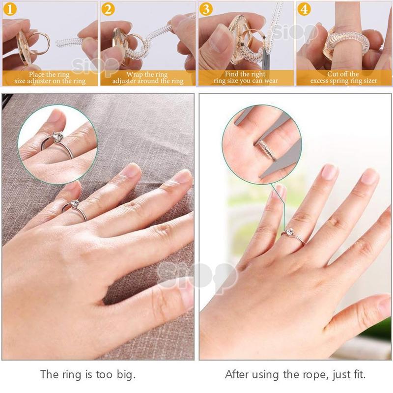 Pengganjal Cincin Pengecil Ukuran CINCIN ADJUSTER Silikon 7