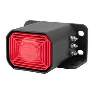 Starlakuuuu Backup Alarm 3 Suara Basuri & Anak Awas Mundur untuk Truk dan Bis Voltase 12-24V Teknologi Terkini Kebisingan 120+-3dB