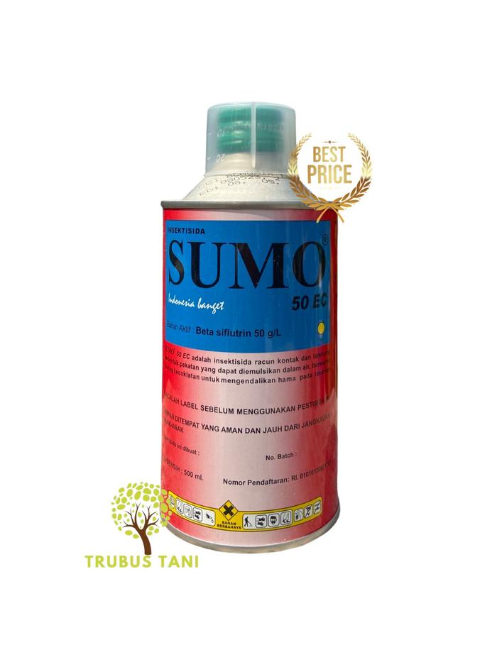 Gambar Pembasami Hama SUMO 50EC 500 ml -  pembasmi ulat dan kutu dari Trubus Tani Online Kab. Wonosobo Tokopedia