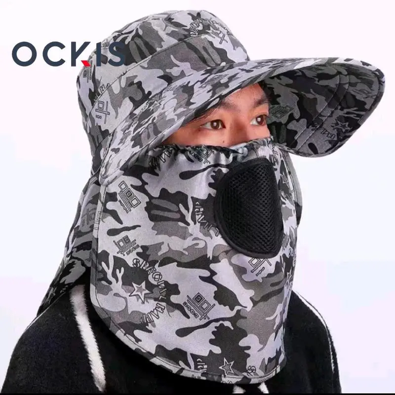 Tetap Sejuk dan Terlindungi dengan Topi Memancing Luar Ruangan Anti-UV kami untuk Pria dan Wanita