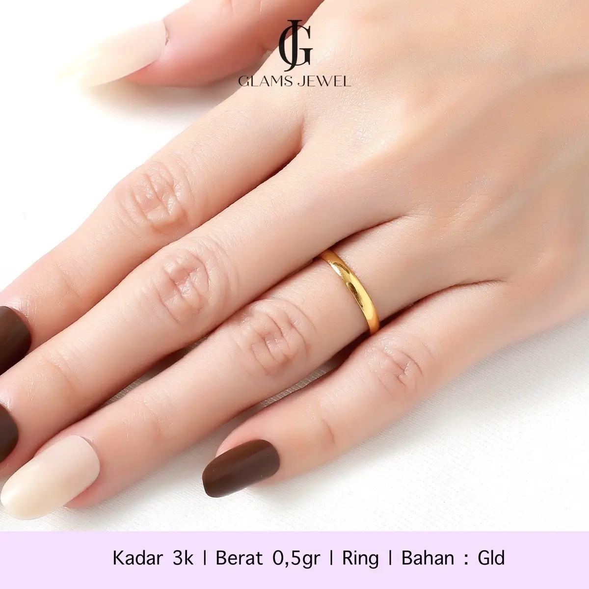cincin mini polos 0,5gr