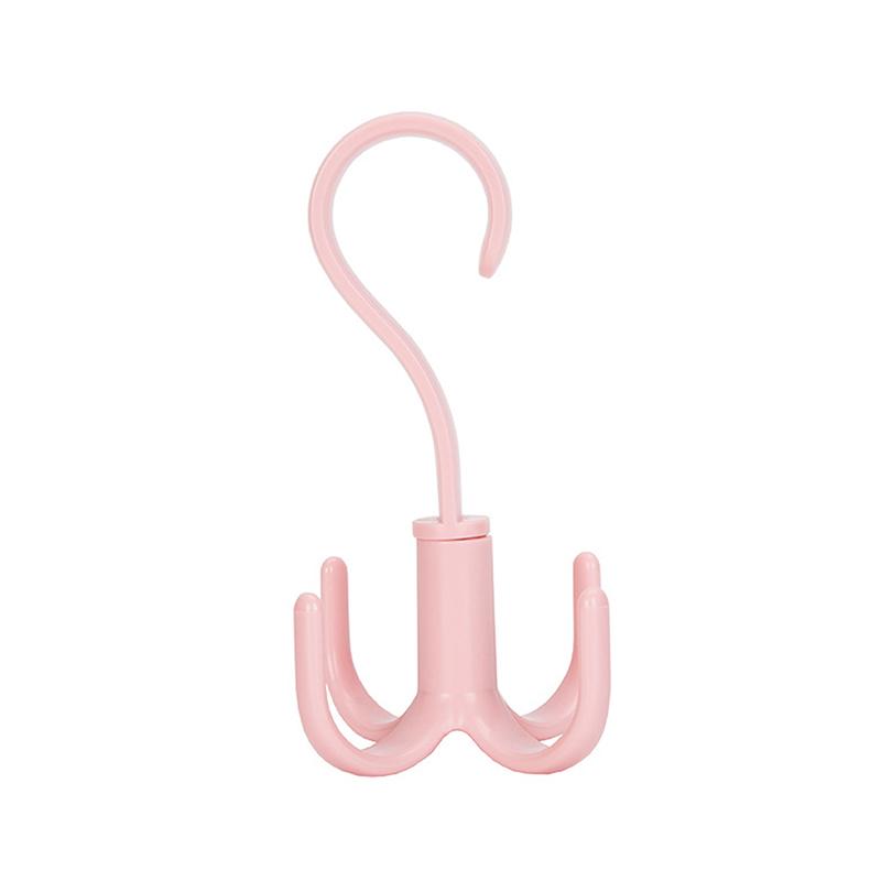 Product Introduction of 360° Rotatable Hanger Hooks Space Saving Wardrobe Bag Rack Organizer Holder for Closet Scarf Belt Shoes Hanging Storage Hooks 23