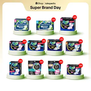 Laurier Relax Night Triplepack - Pembalut Wing