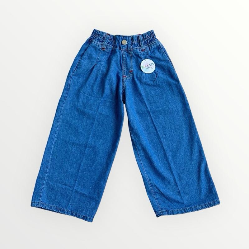 Hokkid’s wear - Celana kulot jeans anak perempuan Fashion 0