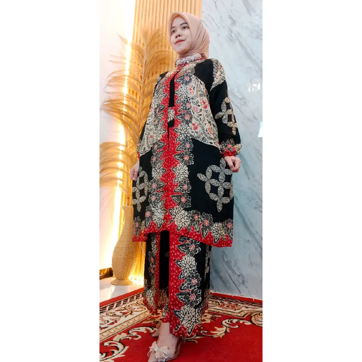 Stelan auter LIVY ZEA kulot SPESIAL VISCOSE SEMI SUTRA ATBM Mewah