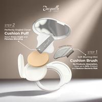 Gambar [BEST SELLER] Jacquelle Blur Tinted Cushion SPF 30PA+++ with 2% Niacinamide - 1st Cushion Tint with brush - Light Shell dari Jacquelle_ID Kota Administrasi Jakarta Selatan 3 Tokopedia