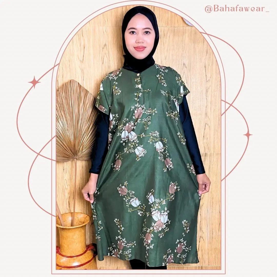 ( PROMO 90 RIBUAN DAPAT 3 ) PAYUNG STANDAR Daster Panjang Kekinian Wanita Dewasa bahan Kain Rayon Lembut Nyaman Busui Kancing