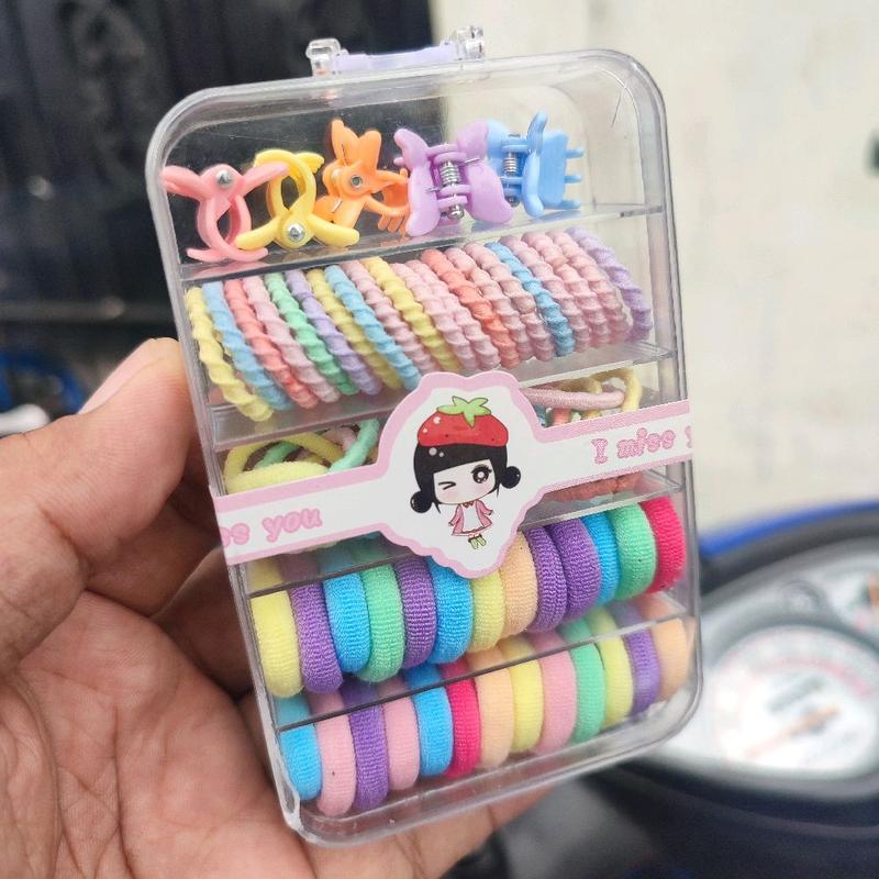 Set Macem Karet dan Jepitan Mini Fashion 1
